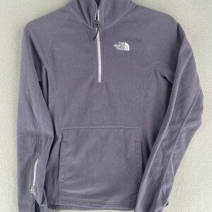 The North Face Purple 1/4 Zip Fleece Women’s M